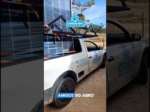 Nosso cliente Amadeu,da cidade de Grão Mogol - MG, adquiriu um kit solar. Vem pra Tubarão!🦈 🩵🥇🚀