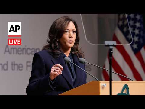 LIVE: Kamala Harris attends a NAACP event in Atlanta ahead of midterm elections