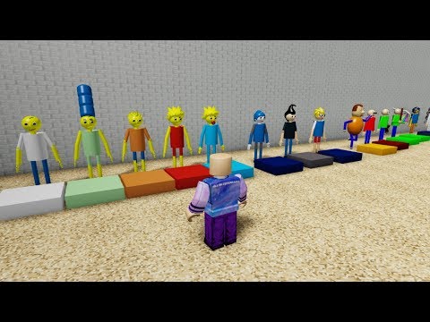 Baldi's Basics RP with 100+ Morphs! (Visiting Fan's Games) | Roblox