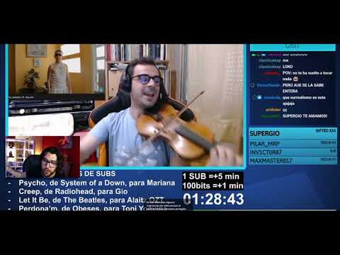 ZORMAN REACCIONA!!! Yo soy cani versión violin x Pablo Díaz (pasapalabra)