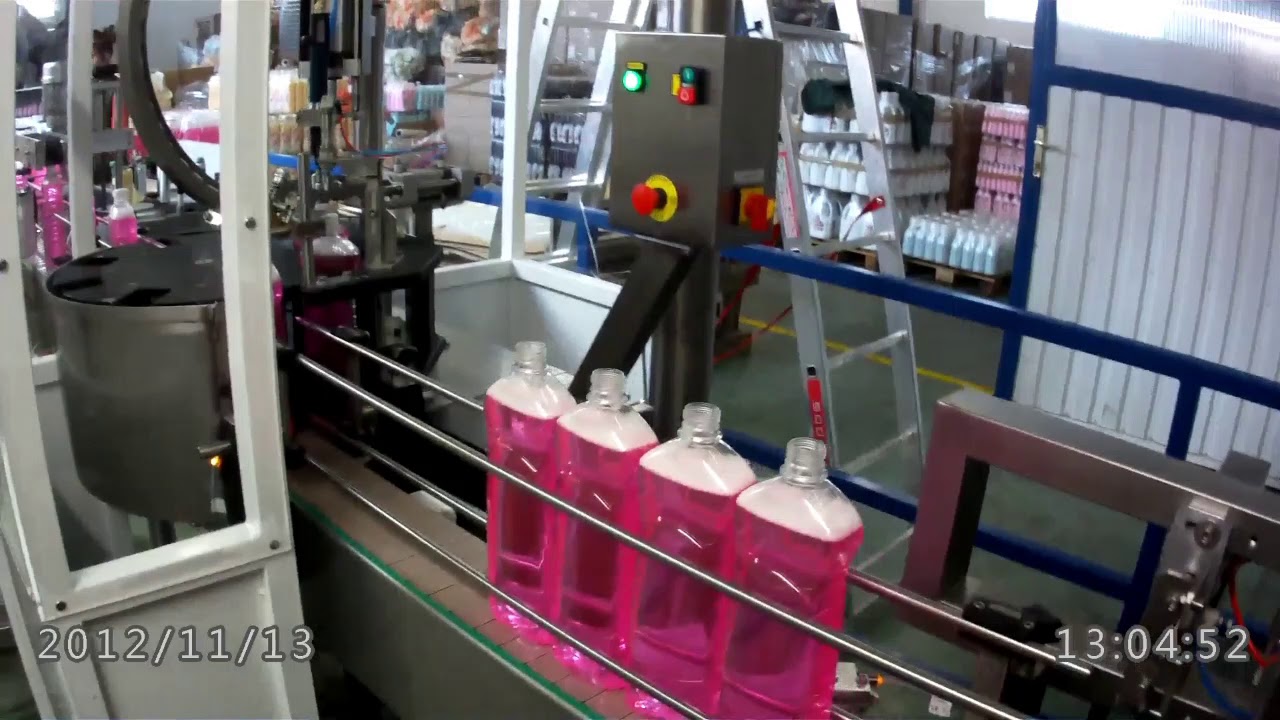 Automata folyadéktöltő gép