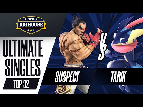 Suspect (Kazuya) vs Tarik (Greninja) - Ultimate Singles Winners Top 32 - The Big House 11
