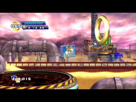 Sonic 4 Episode 2 (PS3) Zone 3 Oil Desert