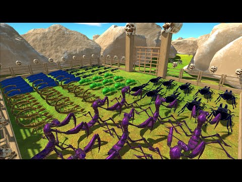 GIANT INVERTEBRATES Championship - Animal Revolt Battle Simulator