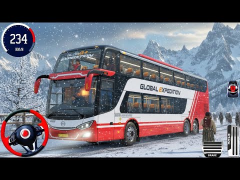 New Bus Simulator 2026 - Indian Offroad Euro Bus Driving - Bus Game Andriod Gameplay