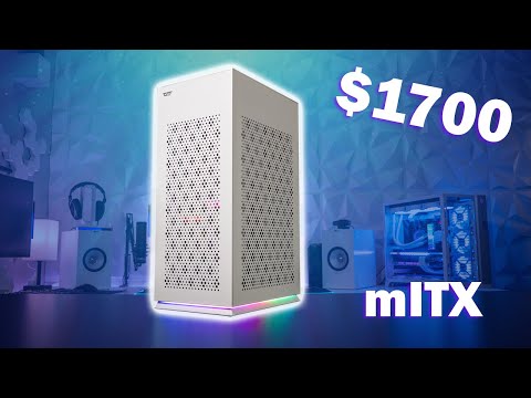 $1700 mITX Gaming PC Build! - darkFlash DLH21 mITX case
