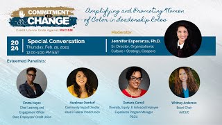 Amplifying and Promoting Women of Color in Leadership Roles