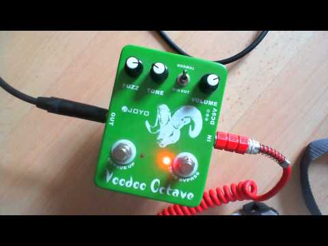 Joyo Voodoo Octave Fuzz Playthrough / Demo