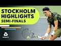 Rune Takes On De Minaur; Tsitsipas Plays Ruusuvuori | Stockholm 2022 Highlights Semi-Finals