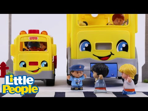 ⭐️ BIG YELLOW SCHOOL BUS ADVENTURE 🚌 ⭐️ @littlepeople Season ⭐️ - Kids TV Series, Kingdom Kids Zone - Little People - Fisher Price