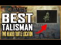 Elden Ring DLC BEST TALISMAN for Stamina Recovery - Two Headed Turtle Talisman Location