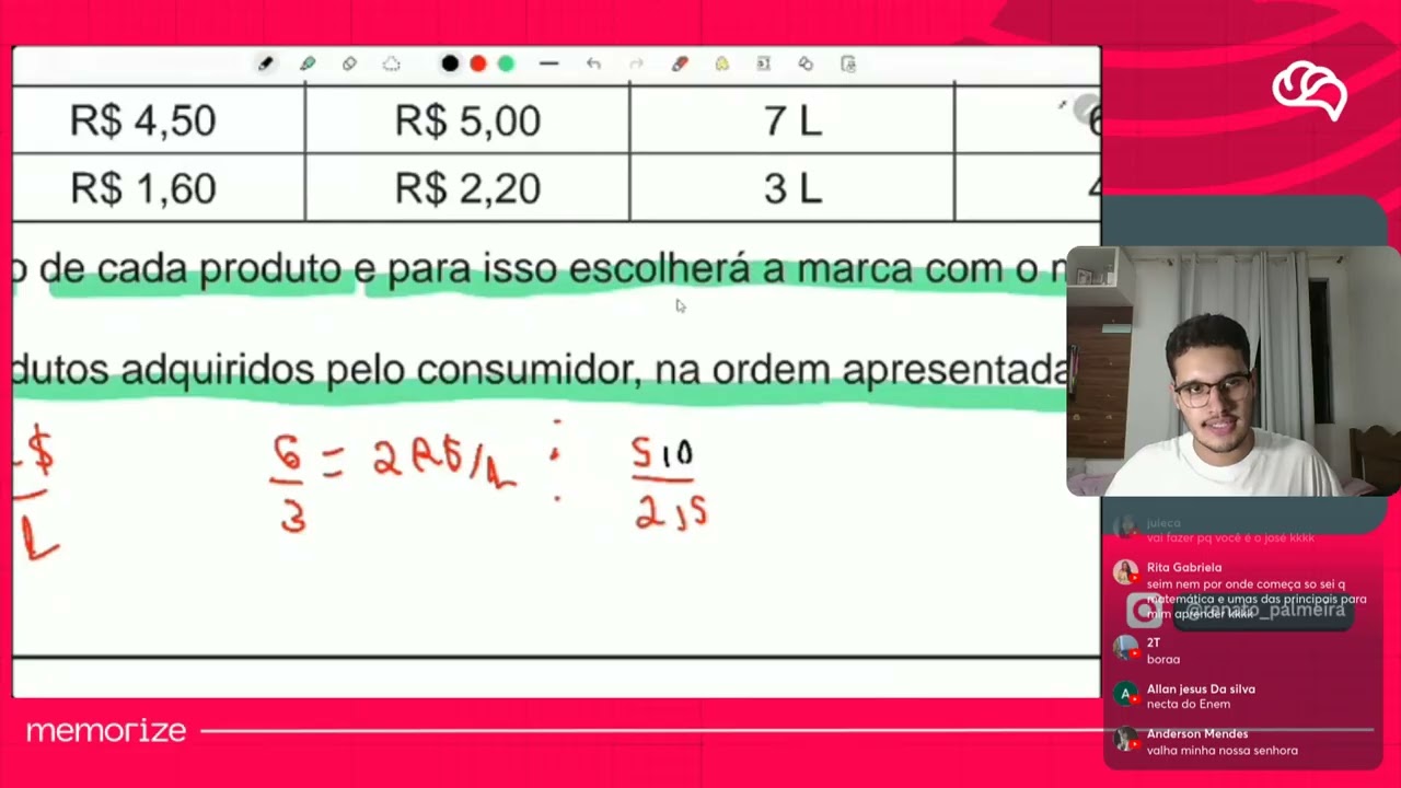 Resolução em Vídeo — Questão 153 ENEM 2020 PPL