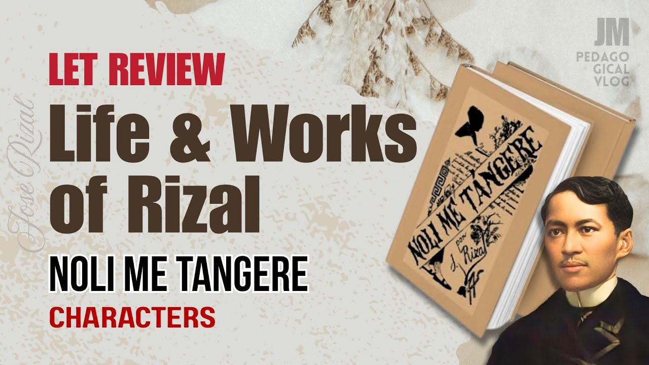 Life and Works of Rizal: NOLI ME | Characters
