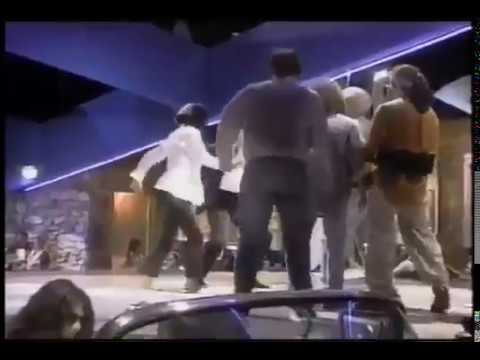 Quentin Tarantino dances behind the scenes of Pulp Fiction.