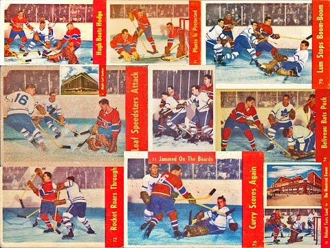 1955-56 Parkhurst NHL Complete Set