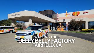Exploring The Jelly Belly Factory in Fairfield, California USA Walking Tour