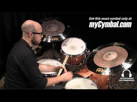 Meinl 22" Byzance Dual Ride Cymbal - Played by Gabriel Harris (LTD-B22DUR-1082713HH)
