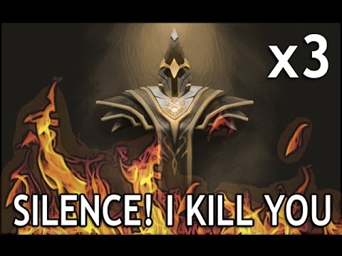 DOTA 2 - Silencer Triple Kill