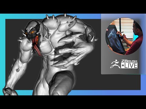 Mike T Artworks: Illustration by the Way of Sculpture - Mike Thompson - ZBrush 2021.6