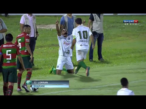 Gol Lorran HD Guarani 3 X 1 Portuguesa Campeonato Paulista A2 11.03.2016