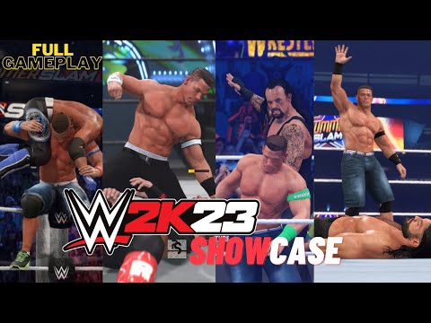 wwe 2k23 John Cena showcase Gameplay Walkthrough  Full Game