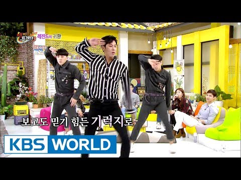 TVXQ Yunho shows off his good-as-ever dance moves! [Happy Together / 2017.10.12]