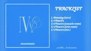 Download lagu 마마무(MAMAMOO) - 4 Flowers [Full Album] mp3