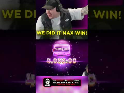 Max win!!!#thedoctor #thedoctorsocial #thedoctorislegit #Gamdom #gambling #money #fun #streamer