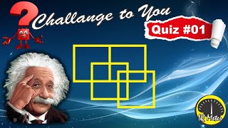 Brainable IQ Test #01 | Can You Say Number of Squares | Best Puzzle Video for Adults and Students