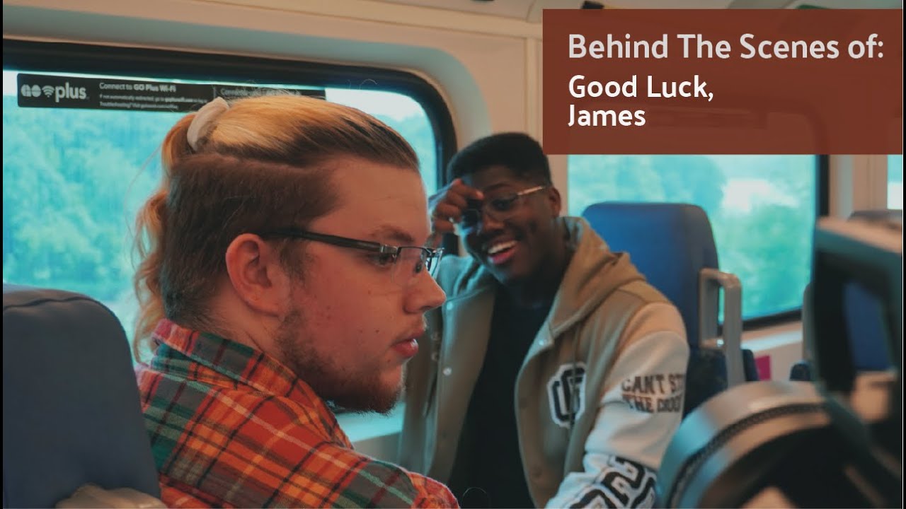 Behind The Scenes‏‏‎ ‎‏‏‎ ‎|‏‏‎ ‎‏‏‎ ‎Good Luck James