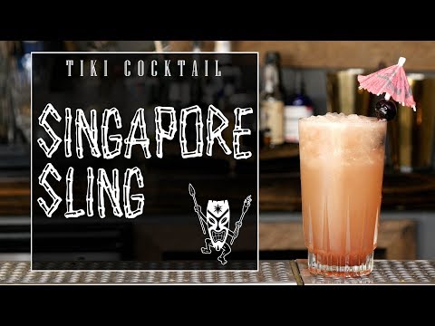 Tiki Cocktail: Singapore Sling