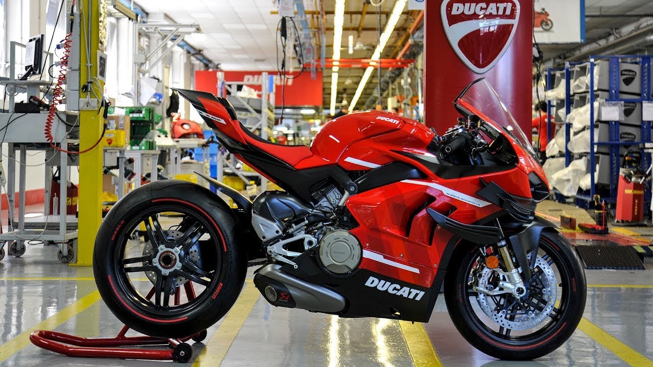 Fabricación Ducati Superleggera V4