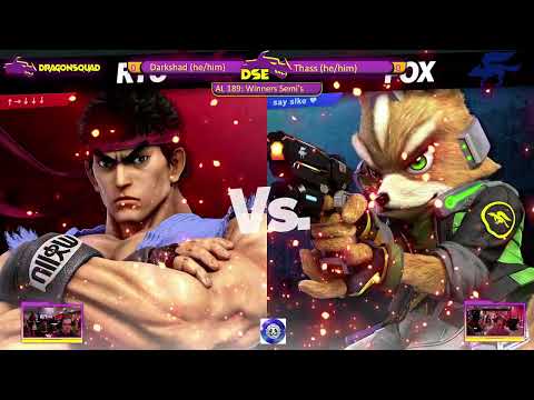 Darkshad (Ryu/Shulk) vs Thass (Fox) Arcade Legacy 189 Winners Semi's
