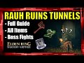 Ancient Ruins of Rauh Tunnels Walkthrough | Crucible Hammer-Helm | Scadutree Fragment | Elden Ring