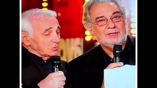 Charles Aznavour &amp; Plácido Domingo - Les Bateaux Sont Partis