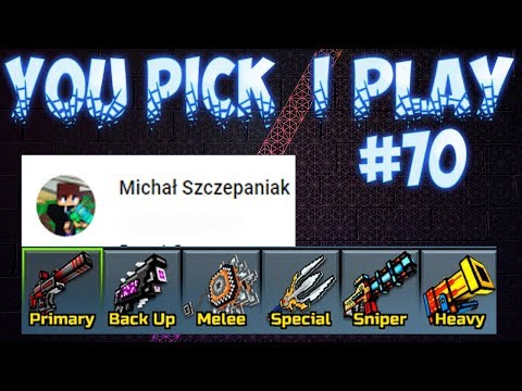 You Pick,I Play! #70 - Pixel Gun 3D ( Michał Szczepaniak)
