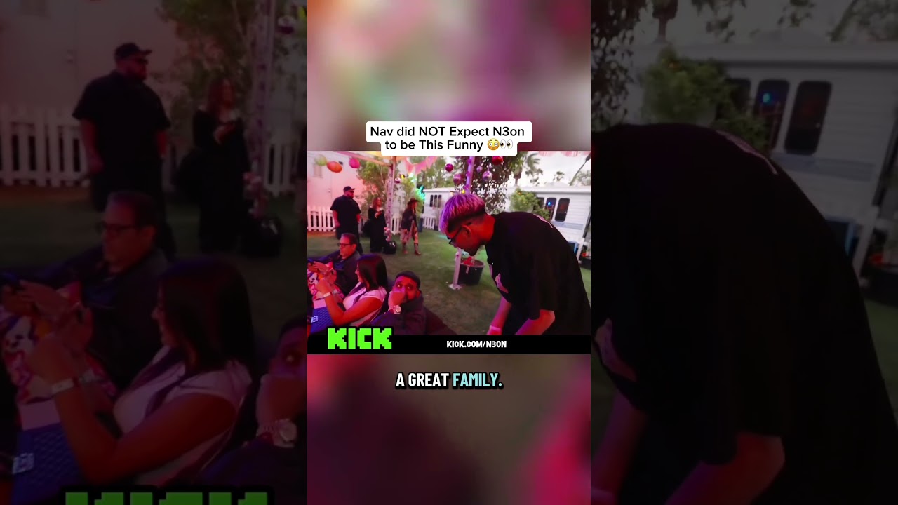 Nav did NOT Expect N3on to be This Funny 😳👀 #n3on #nav #viral