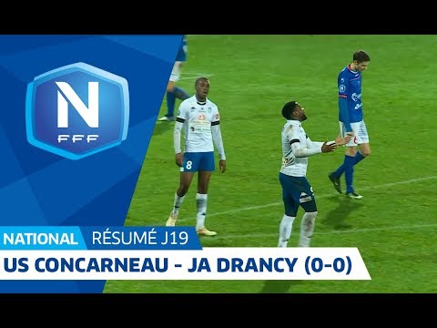 J19 : US Concarneau - JA Drancy (0-0), le résumé I National FFF 2018-2019