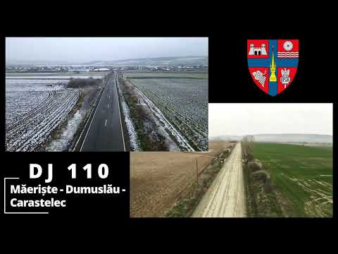 Sălaj: Drumul județean 110 Măeriște - Doh - Dumuslău - Carastelec