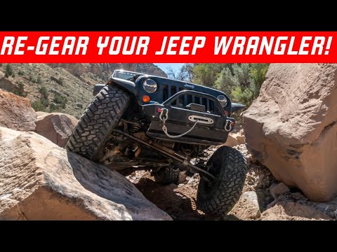 Best Gear Ratio For Running 37's On The Jeep Wrangler JK (4.88 vs 5.13) | Inside Line
