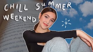 a chill summer weekend in quarantine