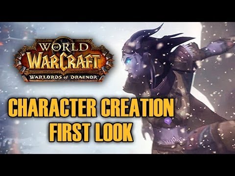 Warlords of Draenor (Alpha): Character Model Updates (Episode 2): Undead, Human, Night Elf, Draenei