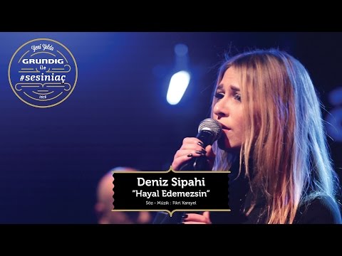 Deniz Sipahi - Hayal Edemezsin / Akustikhane #sesiniaç