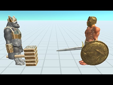 Ghor Hammer Vs Achilles - Animal Revolt Battle Simulator