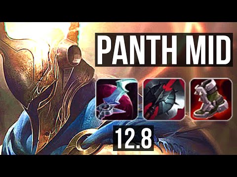 PANTHEON vs VLADIMIR (MID) | 9 solo kills, 2.4M mastery, 500+ games | BR Master | 12.8