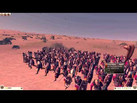 Total War Rome II Macedonia vs Suebi