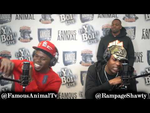 Memphis Rapper Rampage Shawty Stops by Drops Hot Freestyle on Famous Animal Tv