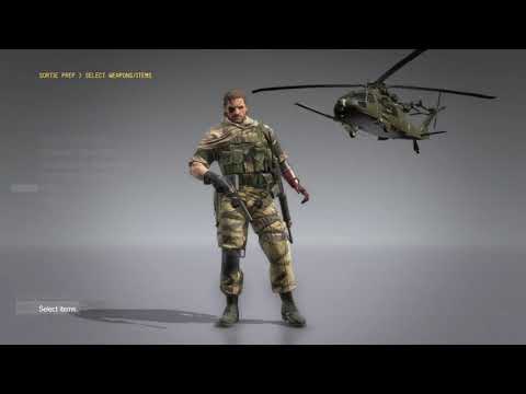 METAL GEAR SOLID V- (MGS-V-TPP, Venom Snake, Afghanistan Mission(Loadout))