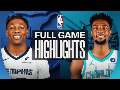 GRIZZLIES at HORNETS | FULL GAME HIGHLIGHTS | March 21, 2026