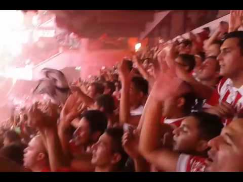 "Clásico de avellaneda recibimiento torneo 2016" Barra: La Barra del Rojo • Club: Independiente